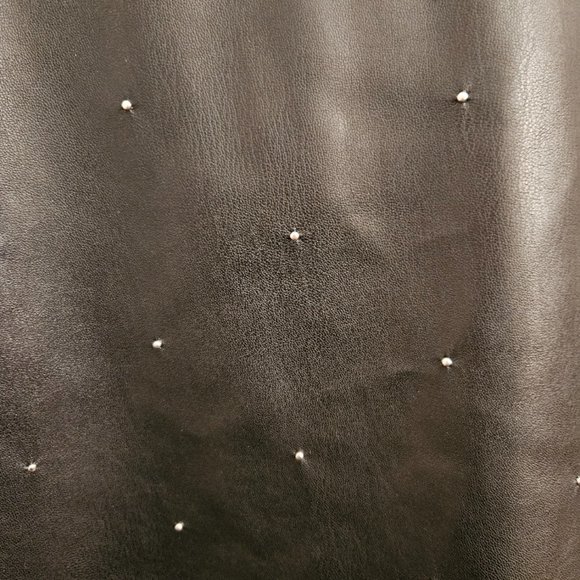 NWT Studded Vegan Leather Mini Skirt medium - Picture 5 of 7